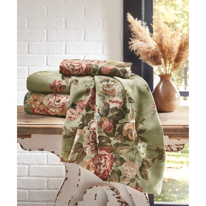 Cottage Floral Sheet Set, , large