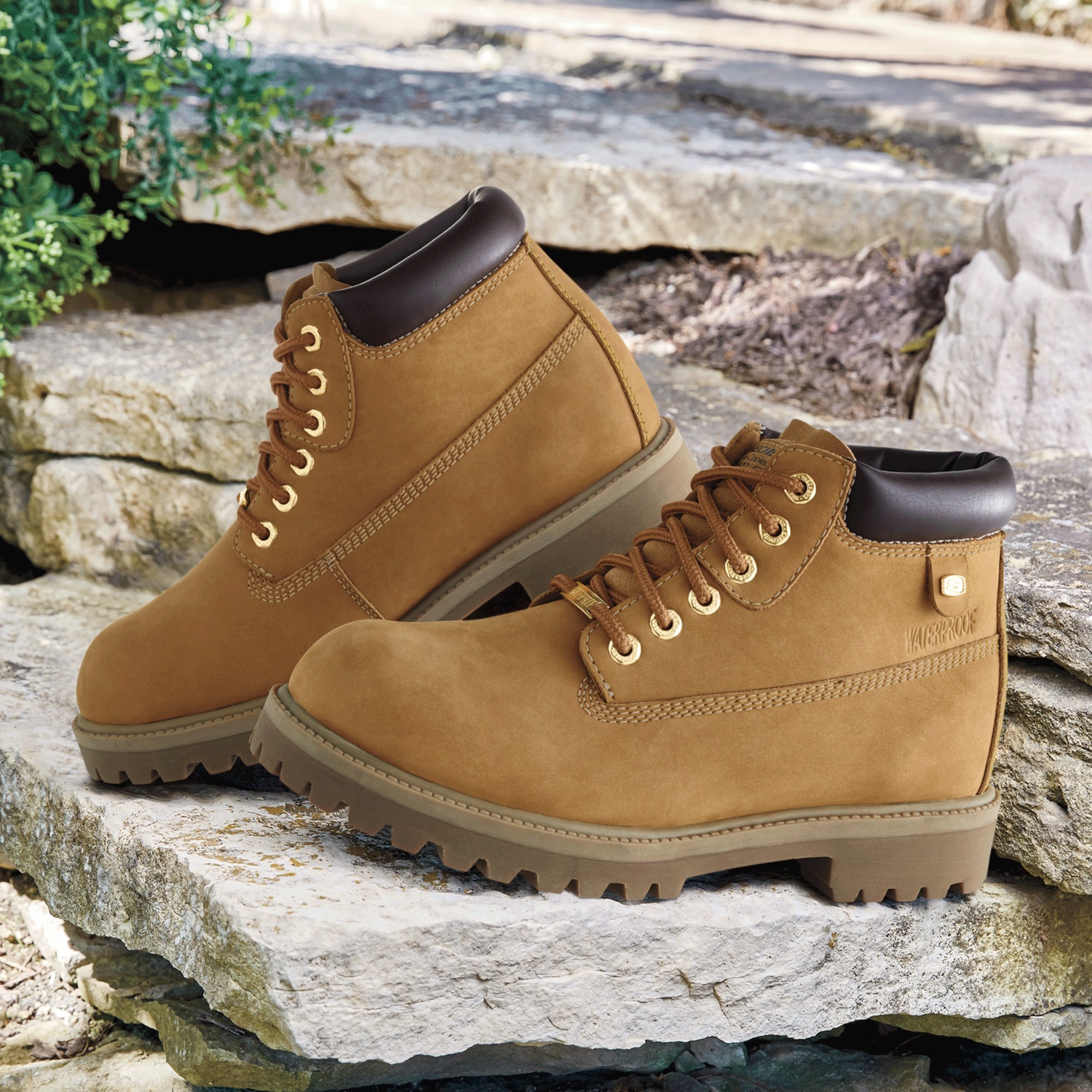 Skechers sergeants verdict men's boots black on sale
