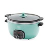 Green Life Slow Cooker Healthy Duo 6-Quart Slow Cooker, , large