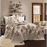 Driftwood Toile Oversized Quilt and Sham, , large