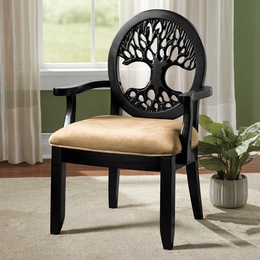 Carved Tree Chair, , large