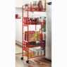 Romann Thin Man Pantry, Red, large