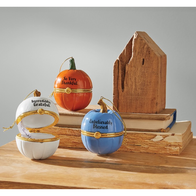 Harvest Trinket Box Ornament, , large