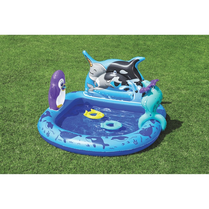 Bestway H2OGO! Polar Pals Kids Inflatable Water Play Center, , large