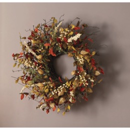 Harvest Gooseberry Wreath, , large