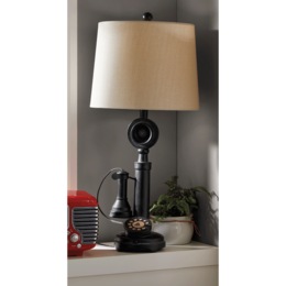 Vintage Telephone Lamp, , large