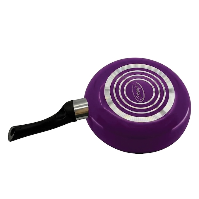 Ginny's 22-Piece Ceramic Cookware Set, Purple Punch, large