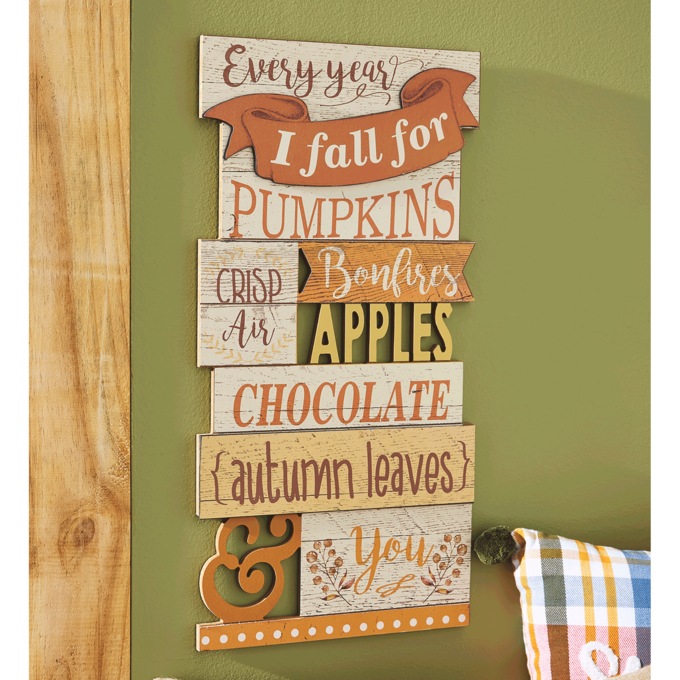 I Fall for Fall Sign, , large