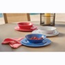 Mauna 12-Piece Melamine Dinnerware Set, , large
