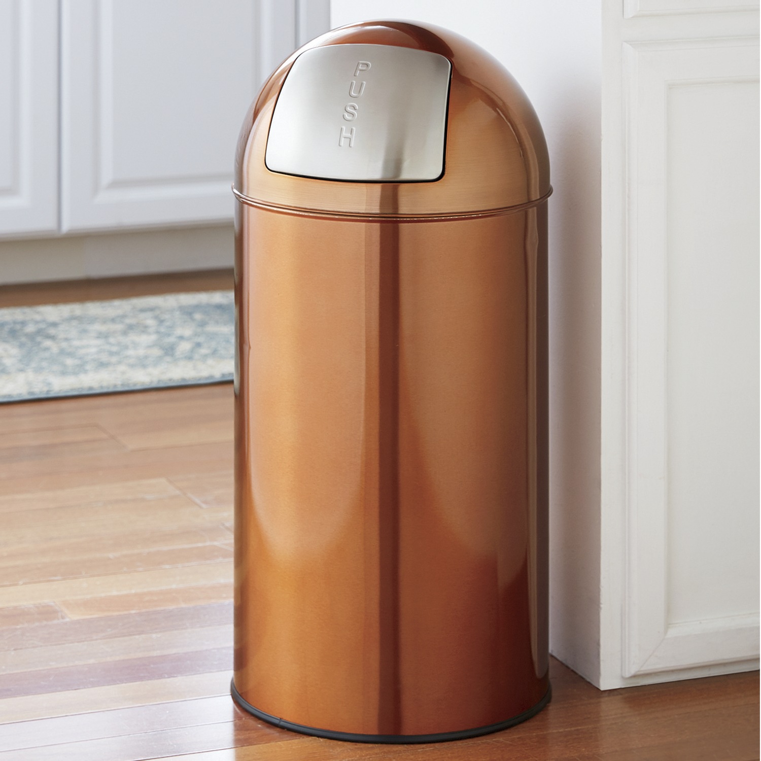 13-Gallon Stainless Steel Trash Can | Country Door