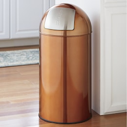 Kitchen Trash Cans – Stainless Steel, Auto-Open, Rolling ...