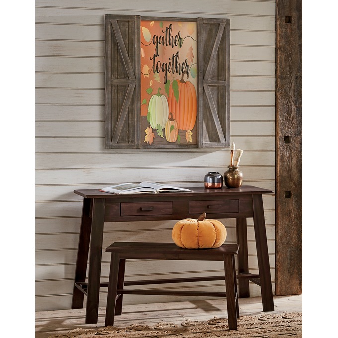 Gather Together Barn Door Wall Art Country Door