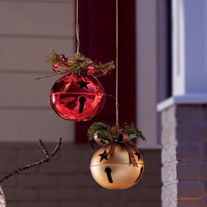 Christmas cheap bells large