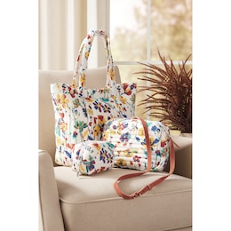 Floral Bag 3-Piece Set, , large