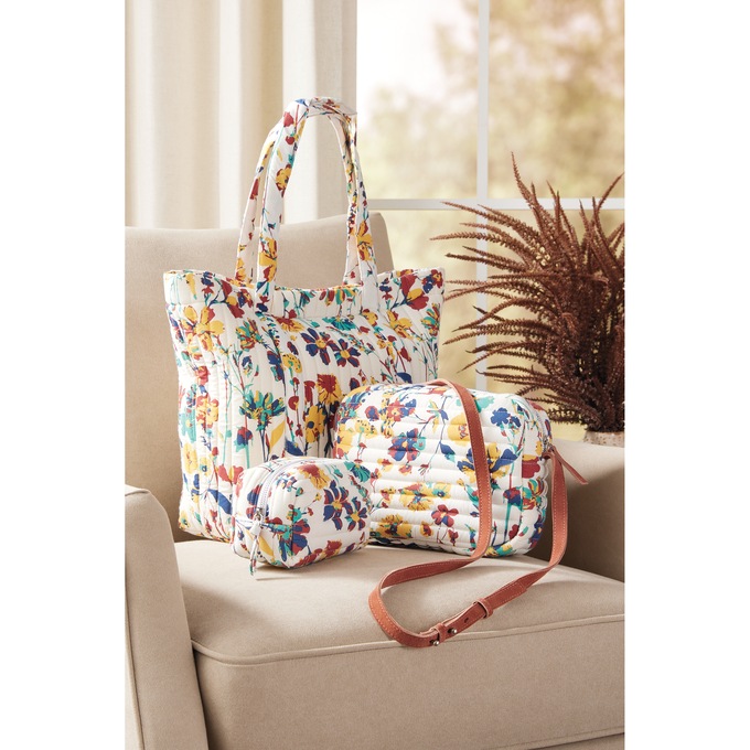 Floral Bag 3-Piece Set, , large
