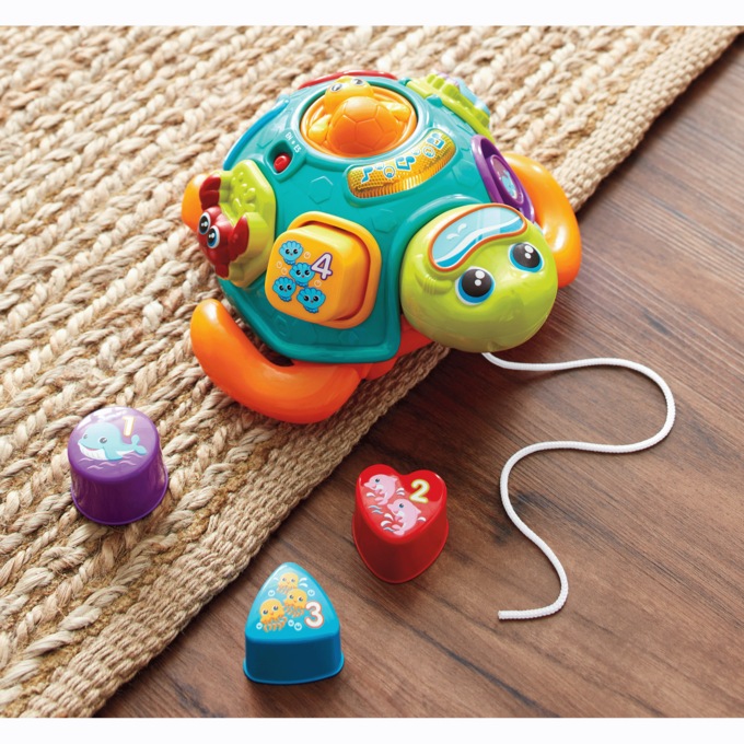 Pull Along Sort 'N Learn Turtle, , large