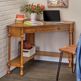 Home Office Desk and Décor Ideas, Rustic Red Door