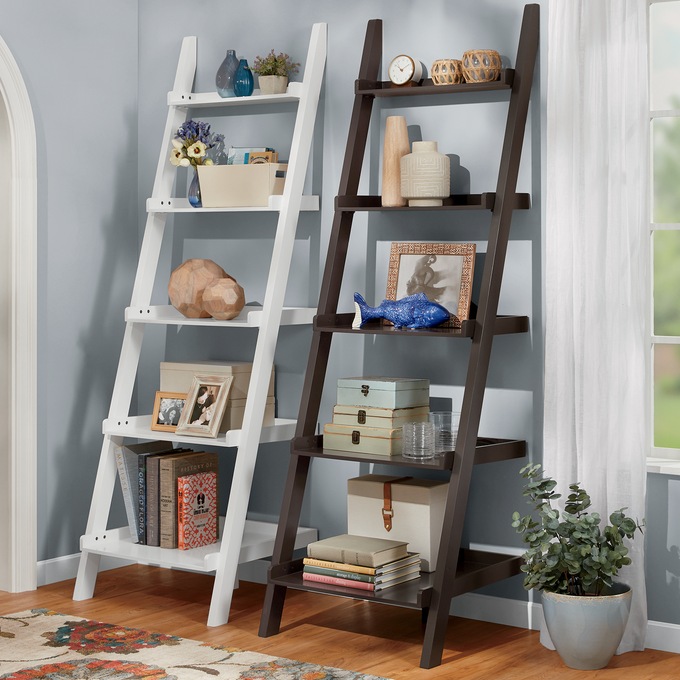 5 tier ladder shelf