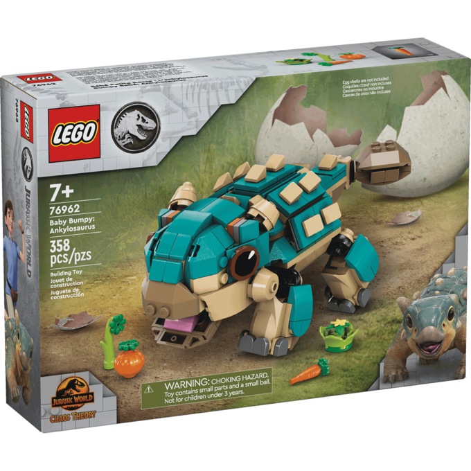 LEGO Jurassic World Baby Bumpy: Anklyosaurus, , large