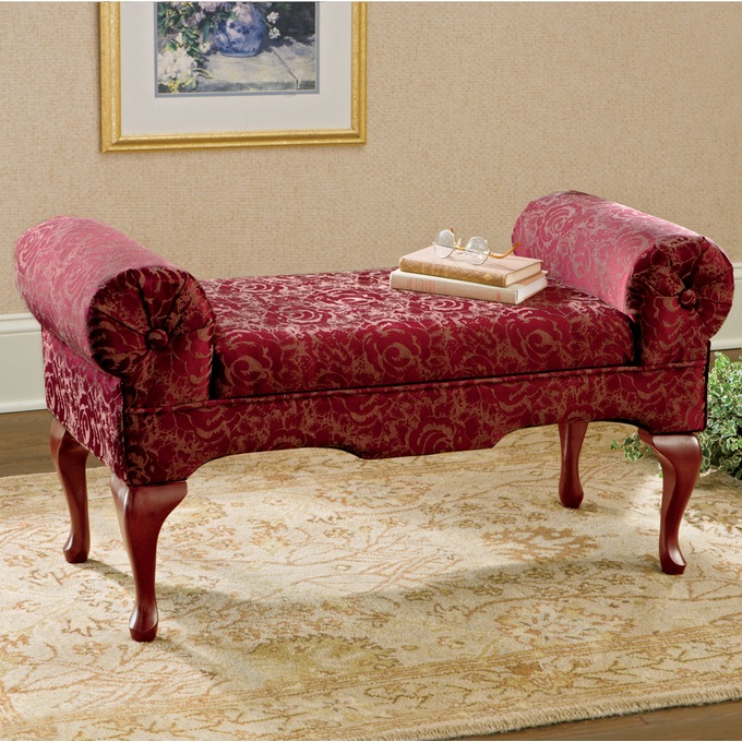 Rose Storage Bench, , large