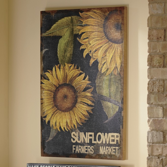Sunflower Wall Art Country Door