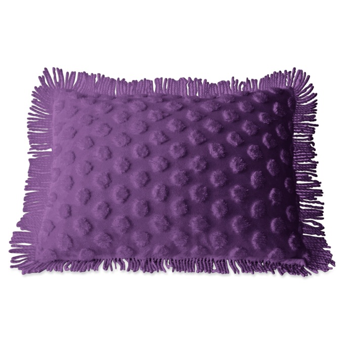 Chenille Dot Sham, , large