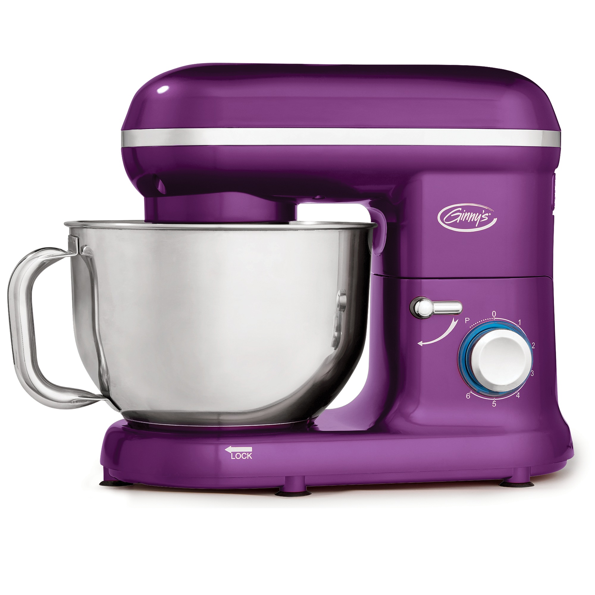 Ginny's Stand Mixer, Metallic Purple Punch, large