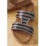 Olivia Miller Rhinestone Cutout Sandal, , large