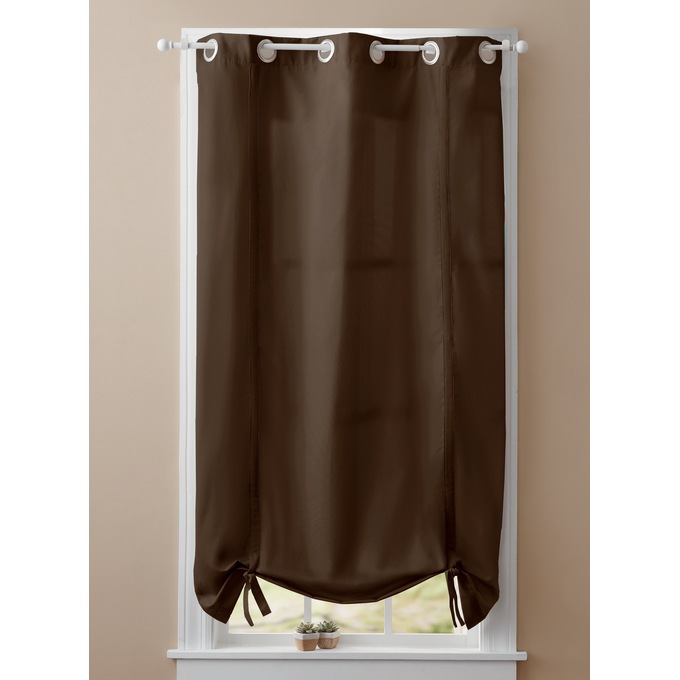 Color Connection Solid Grommet Tie Shade, , large