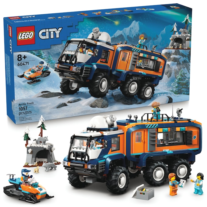 LEGO City Arctic Explorer Science Lab Truck, , large