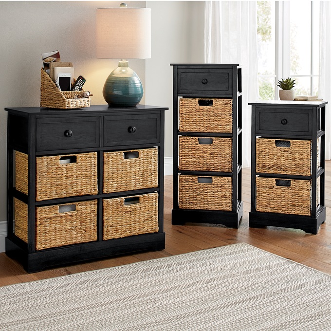 Admiral 4-Basket Storage Cabinet