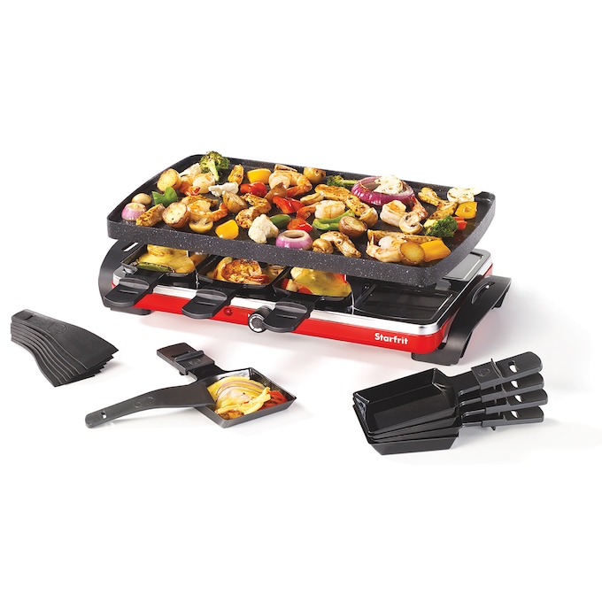 Starfrit The Rock Raclette Party Grill Set, , large