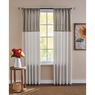 Cotton Striped Panel with Buttons, , large