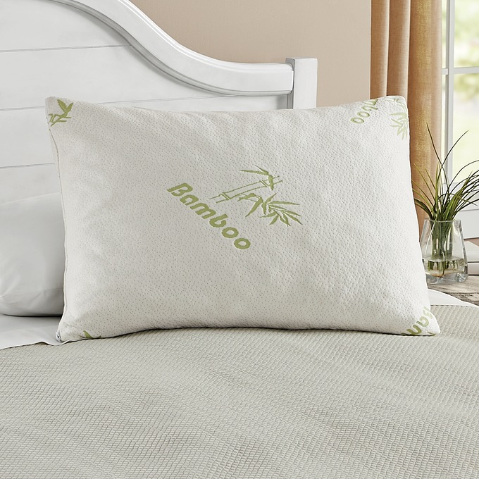 Bamboo Crushed Memory Foam Pillow