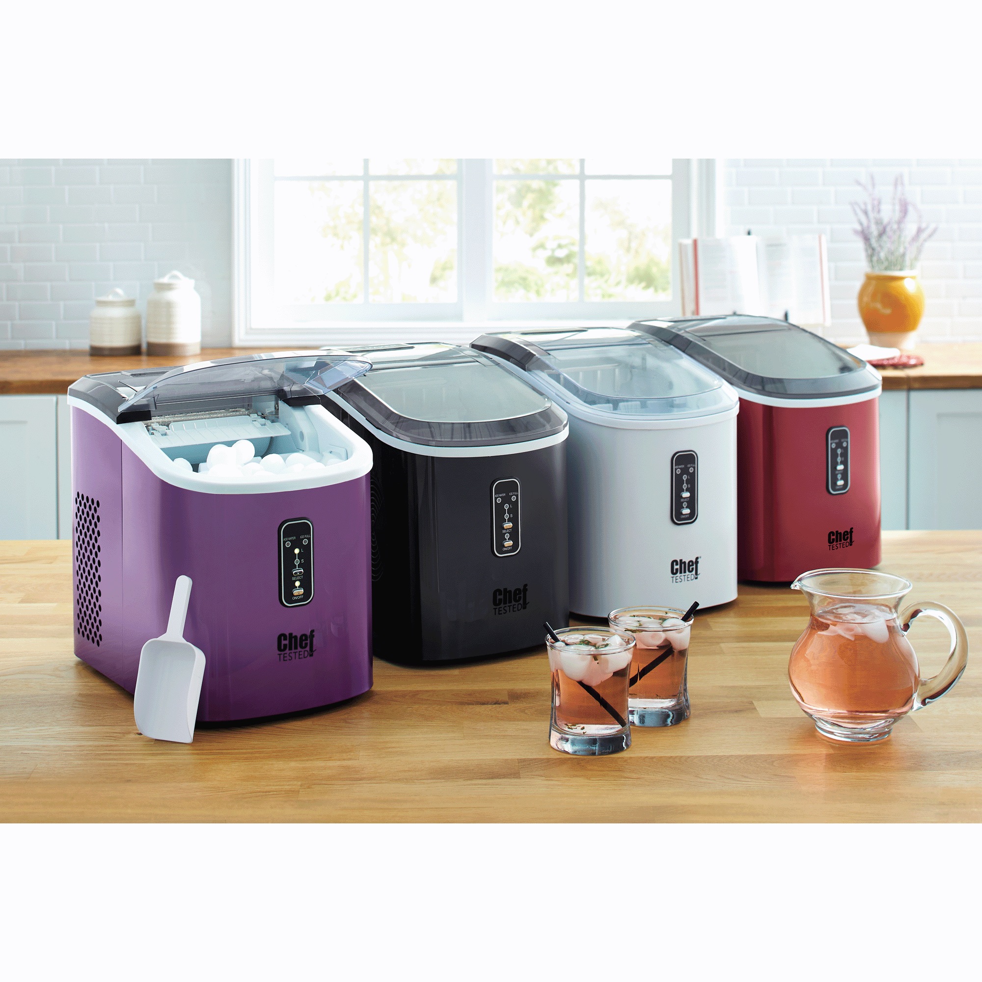 Personalized Chef Tested Self-Cleaning Ice Maker by Wards, , large