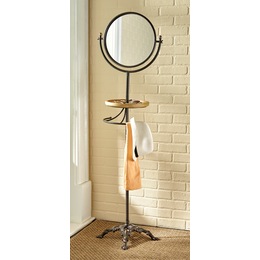 Hatley Shaving Stand with Mirror, , large