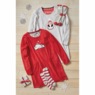Holiday Friends Microfleece Nightshirt and Socks Set, , large