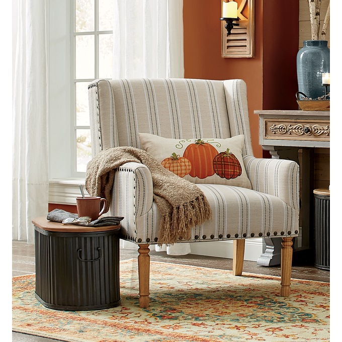 Pumpkin Trio Pillow, , large