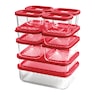 Chef Tested 20-Piece Glass Food Storage Set, , large