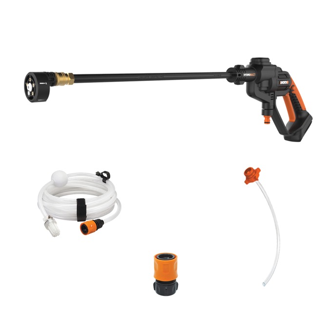 Worx 20V Power Share 4.0Ah Hydroshot Portable Power Cleaner (415 MAX PSI), , large