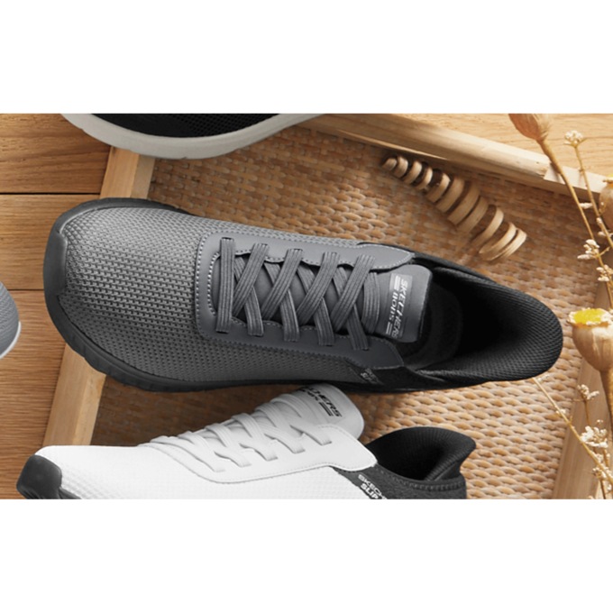 BOBS Men's Slip-Ins Squad Chaos Sneaker by Skechers, , large