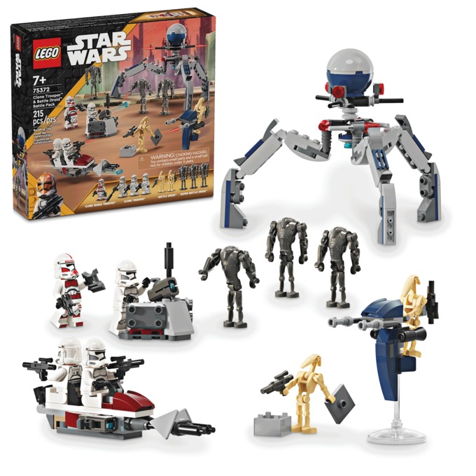 LEGO Star Wars Clone Trooper & Battle Droid Battle Pack, , large