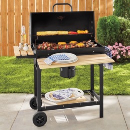 Fire Sense Backyard Charcoal Grill, , large
