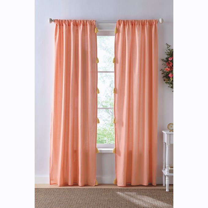 Monterrey Panel Pair, Coral, large