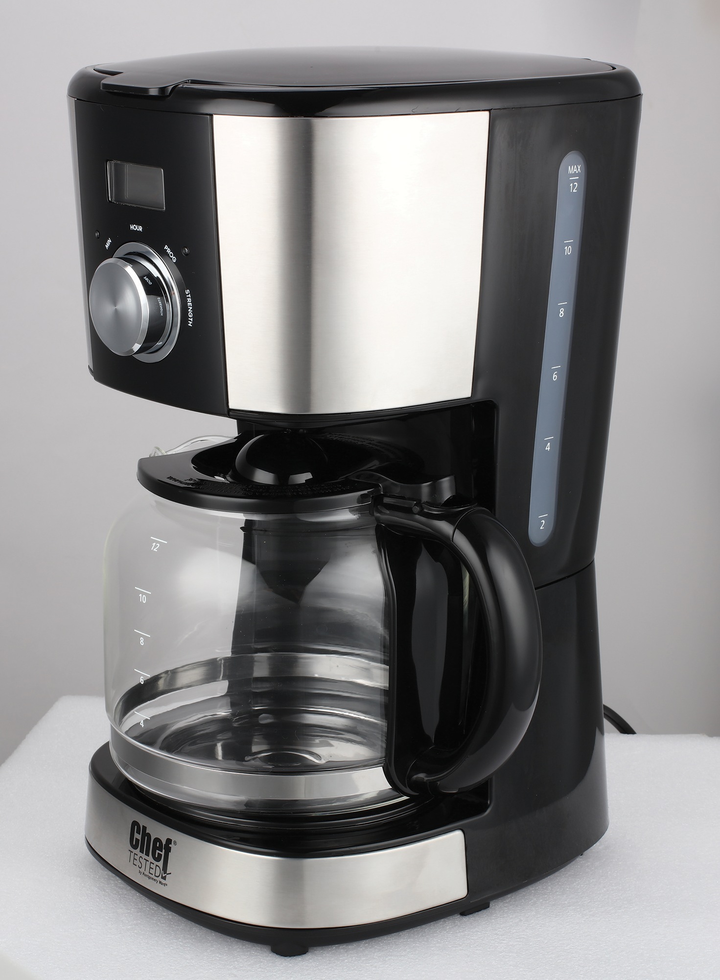 baumann 12 cup programmable coffee maker