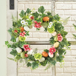 Outdoor Easter Wreath, , large