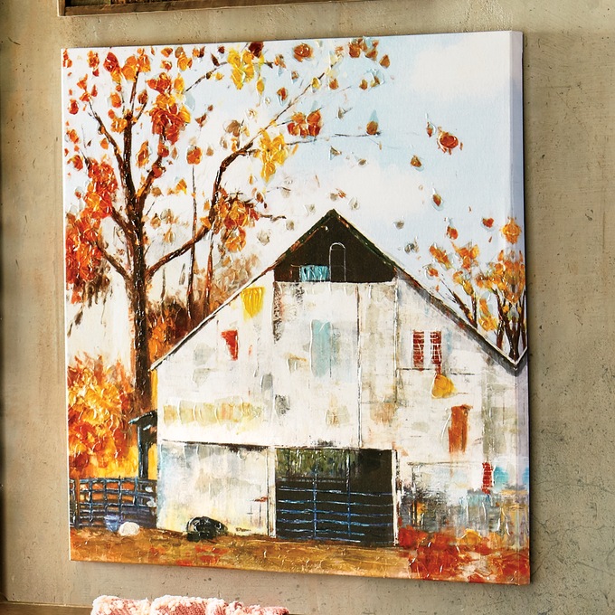 Barn View Wall Art Country Door