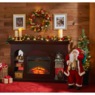 Lit Classic Ornament Wreath, , large