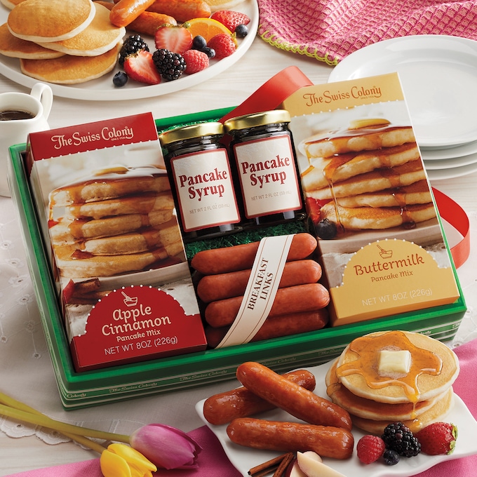 Pancakes & Ham Links, , large