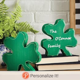 Shamrock Shelf Sitter, , large